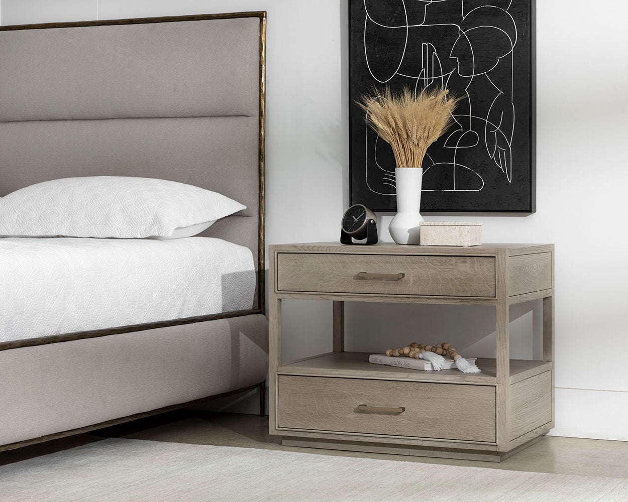 Bridgerton Nightstand - compact nightstands with style | Image 2 | InSTYLE Home & Rugs
