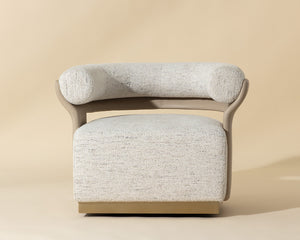 Olida Swivel Lounge Chair - comfortable chairs for relaxation | Image 3 | InSTYLE Home & Rugs