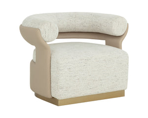 Olida Swivel Lounge Chair - comfortable chairs for relaxation | Image 7 | InSTYLE Home & Rugs