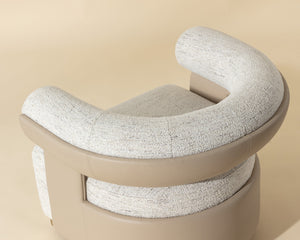 Olida Swivel Lounge Chair - comfortable chairs for relaxation | Image 6 | InSTYLE Home & Rugs