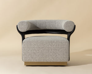 Olida Swivel Lounge Chair - comfortable chairs for relaxation | Image 10 | InSTYLE Home & Rugs