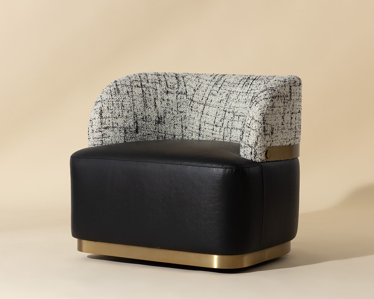 Brinda Swivel Lounge Chair - comfortable chairs for relaxation | Image 1 | InSTYLE Home & Rugs