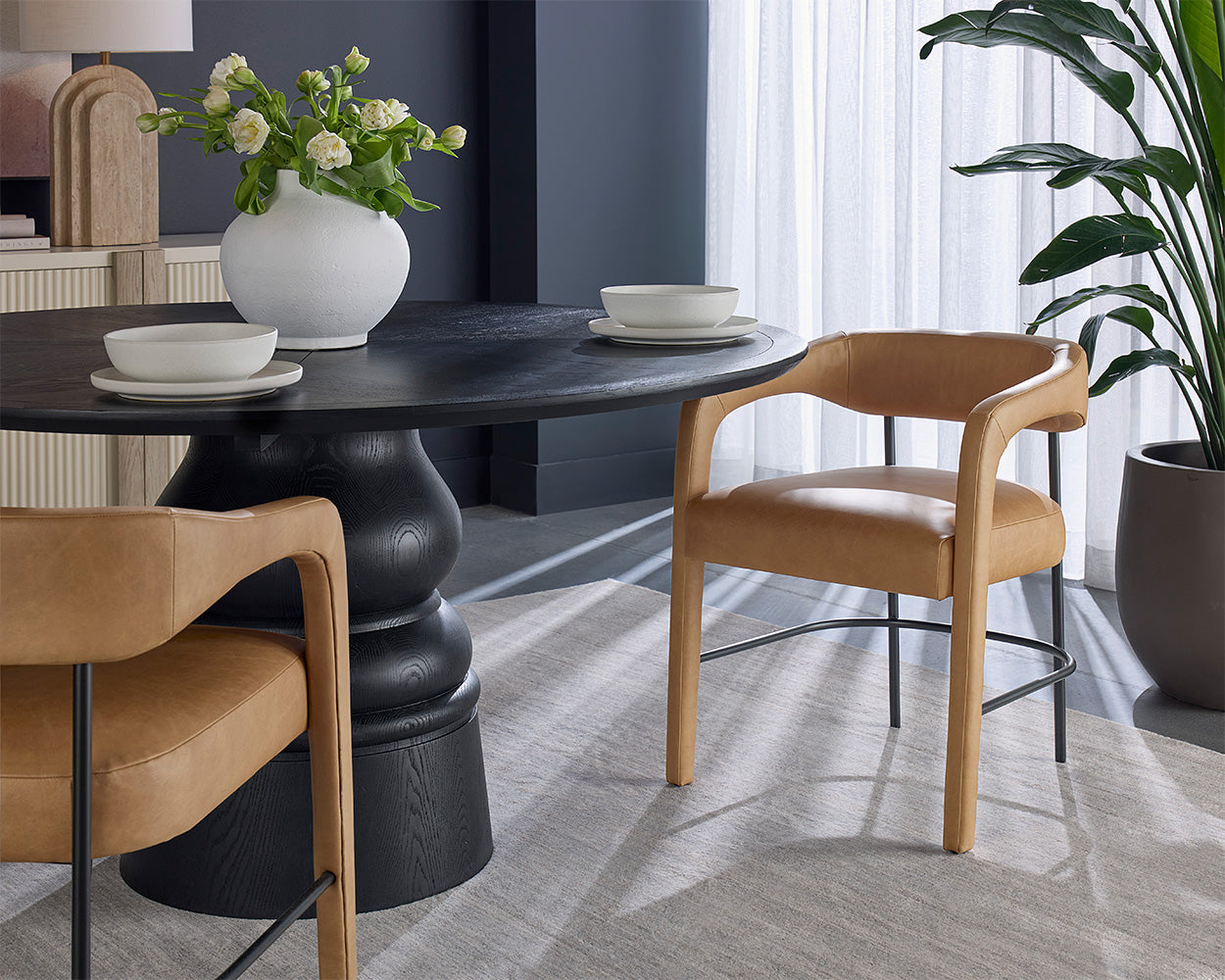 Mavia Dining Armchair - stylish chairs for any table | Image 2 | InSTYLE Home & Rugs