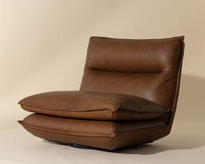 Colson Swivel Armless Chair - comfortable chairs for relaxation | Image 1 | InSTYLE Home & Rugs