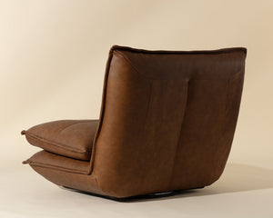 Colson Swivel Armless Chair - comfortable chairs for relaxation | Image 6 | InSTYLE Home & Rugs