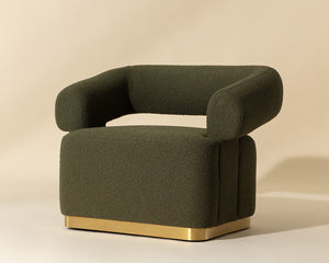 Aggie Swivel Lounge Chair - comfortable chairs for relaxation | Image 2 | InSTYLE Home & Rugs