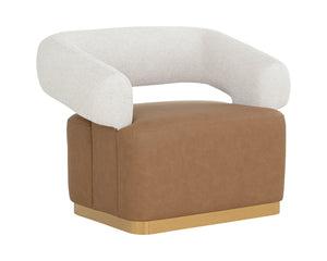 Aggie Swivel Lounge Chair - comfortable chairs for relaxation | Image 8 | InSTYLE Home & Rugs