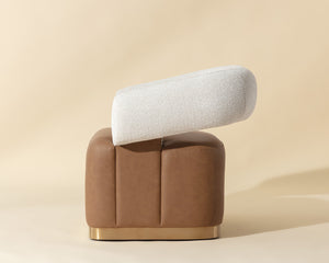 Aggie Swivel Lounge Chair - comfortable chairs for relaxation | Image 5 | InSTYLE Home & Rugs