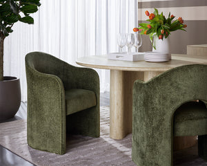 Anaya Dining Armchair - elegant seating for dining areas | Image 3 | InSTYLE Home & Rugs