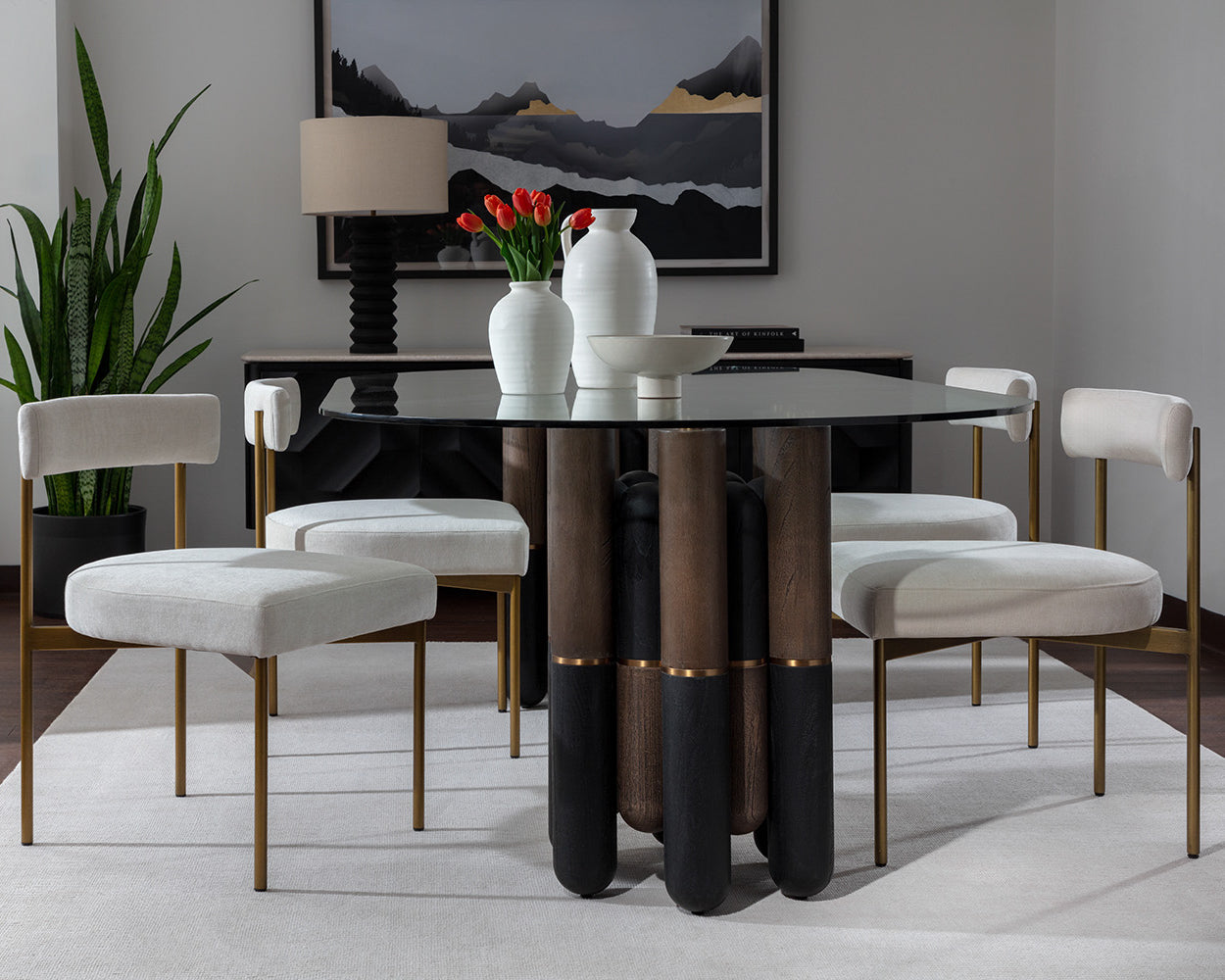 Yanna Dining Table - perfect for family meals | Image 2 | InSTYLE Home & Rugs