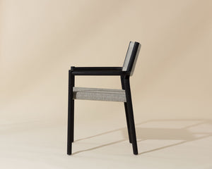 Kavala Stackable Dining Armchair - comfortable dining experience | Image 4 | InSTYLE Home & Rugs