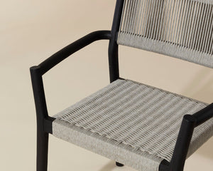 Kavala Stackable Dining Armchair - comfortable dining experience | Image 7 | InSTYLE Home & Rugs