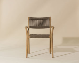 Kavala Stackable Dining Armchair - stylish chairs for any table | Image 3 | InSTYLE Home & Rugs