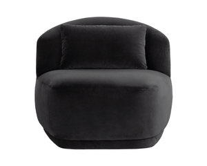 Soraya Swivel Armless Chair - comfortable chairs for relaxation | Image 19 | InSTYLE Home & Rugs