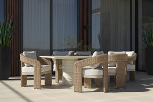 Pylos Dining Armchair - elegant seating for dining areas | Image 2 | InSTYLE Home & Rugs