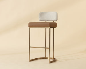 Larissa Barstool - comfortable stools for high tables | Image 1 | InSTYLE Home & Rugs