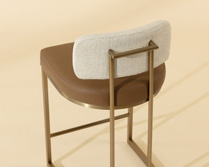 Larissa Counter Stool - sleek stools for kitchen bars | Image 5 | InSTYLE Home & Rugs