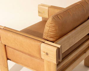 Carmichael Lounge Chair - perfect for casual unwinding | Image 8 | InSTYLE Home & Rugs