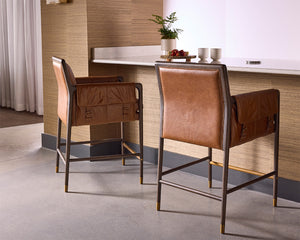 Mauti Counter Stool - sleek stools for kitchen bars | Image 2 | InSTYLE Home & Rugs