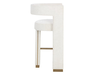 Adamina Barstool - trendy stools for bars and kitchens | Image 7 | InSTYLE Home & Rugs