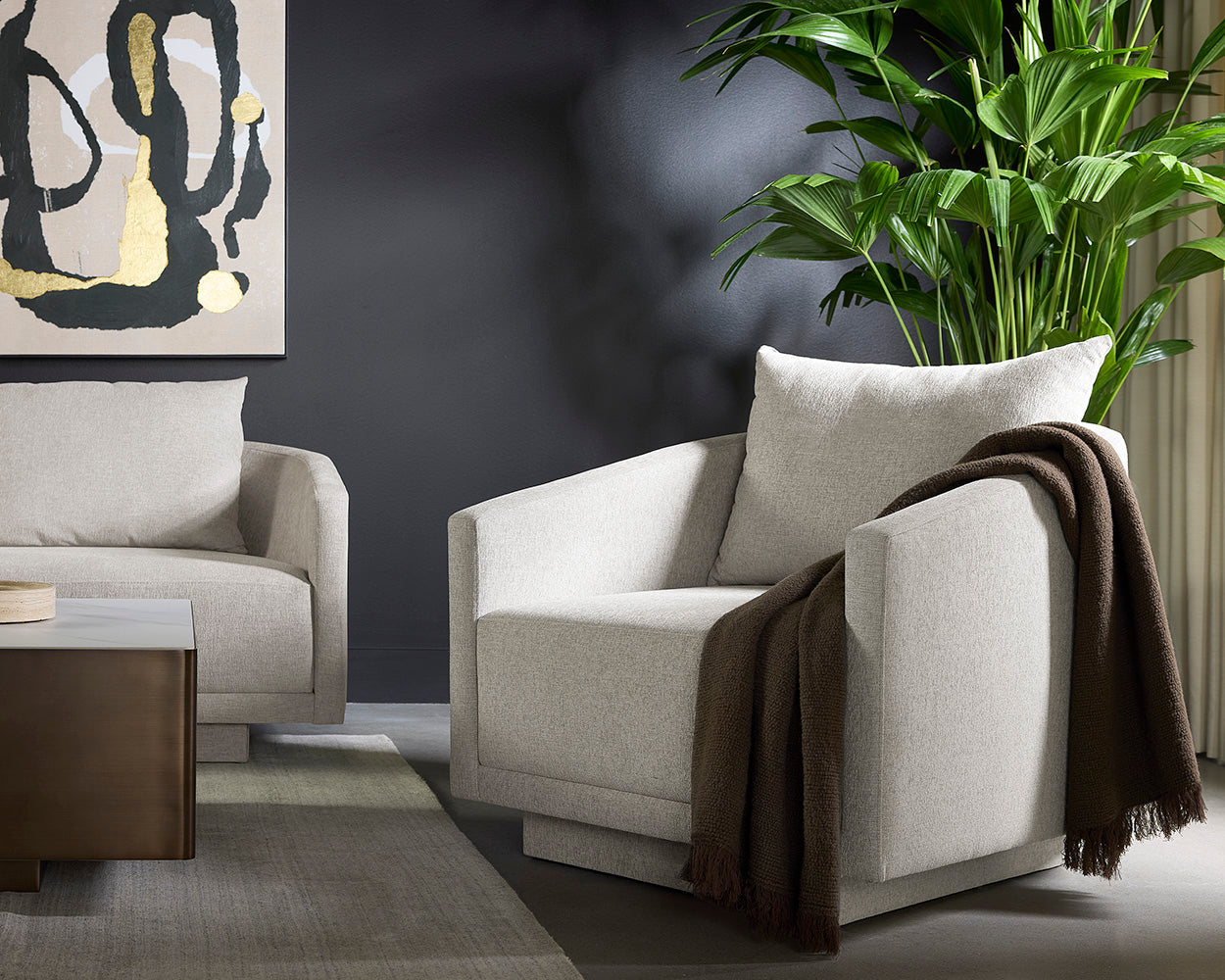 Gannon Armchair - perfect for casual unwinding | Image 2 | InSTYLE Home & Rugs