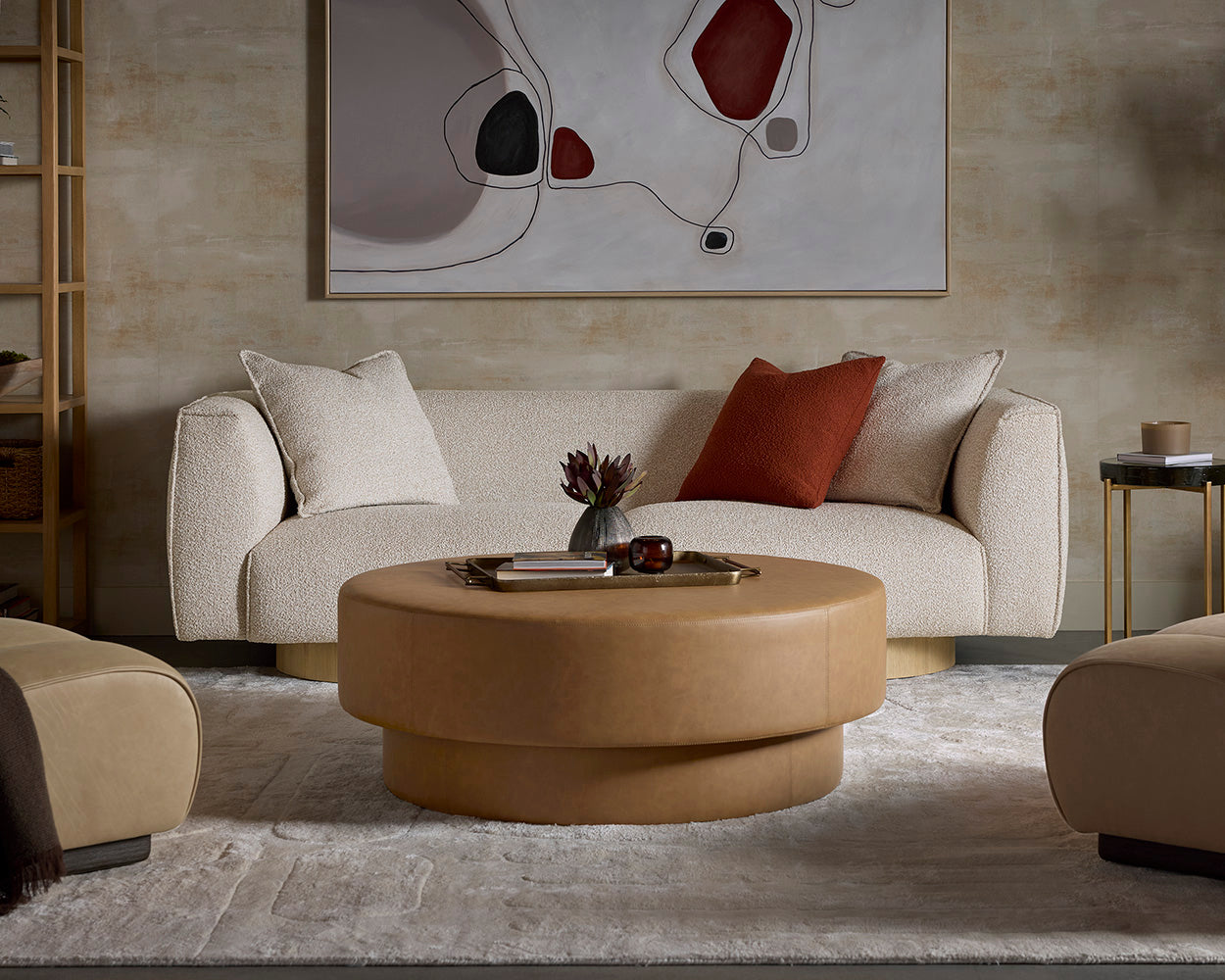 Arlo Ottoman - chic ottomans for living rooms | Image 2 | InSTYLE Home & Rugs
