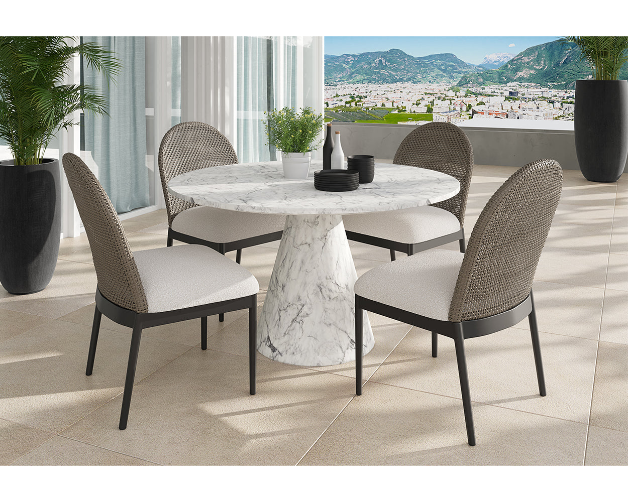 Calandri Dining Chair - comfortable dining experience | Image 2 | InSTYLE Home & Rugs