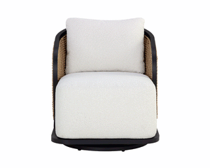 Bora Swivel Lounge Chair - relaxing lounge chairs for outdoors | Image 9 | InSTYLE Home & Rugs