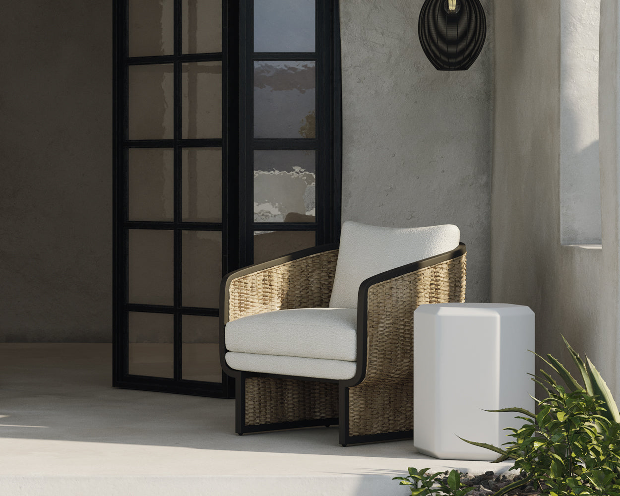 Olbia Lounge Chair - perfect for outdoor relaxation | Image 2 | InSTYLE Home & Rugs