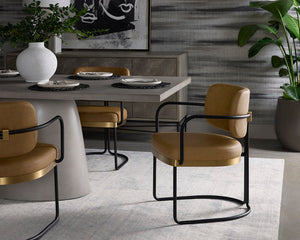 Jalen Dining Armchair - stylish chairs for any table | Image 10 | InSTYLE Home & Rugs