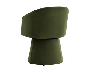 Etta Swivel Dining Armchair - stylish chairs for any table | Image 16 | InSTYLE Home & Rugs