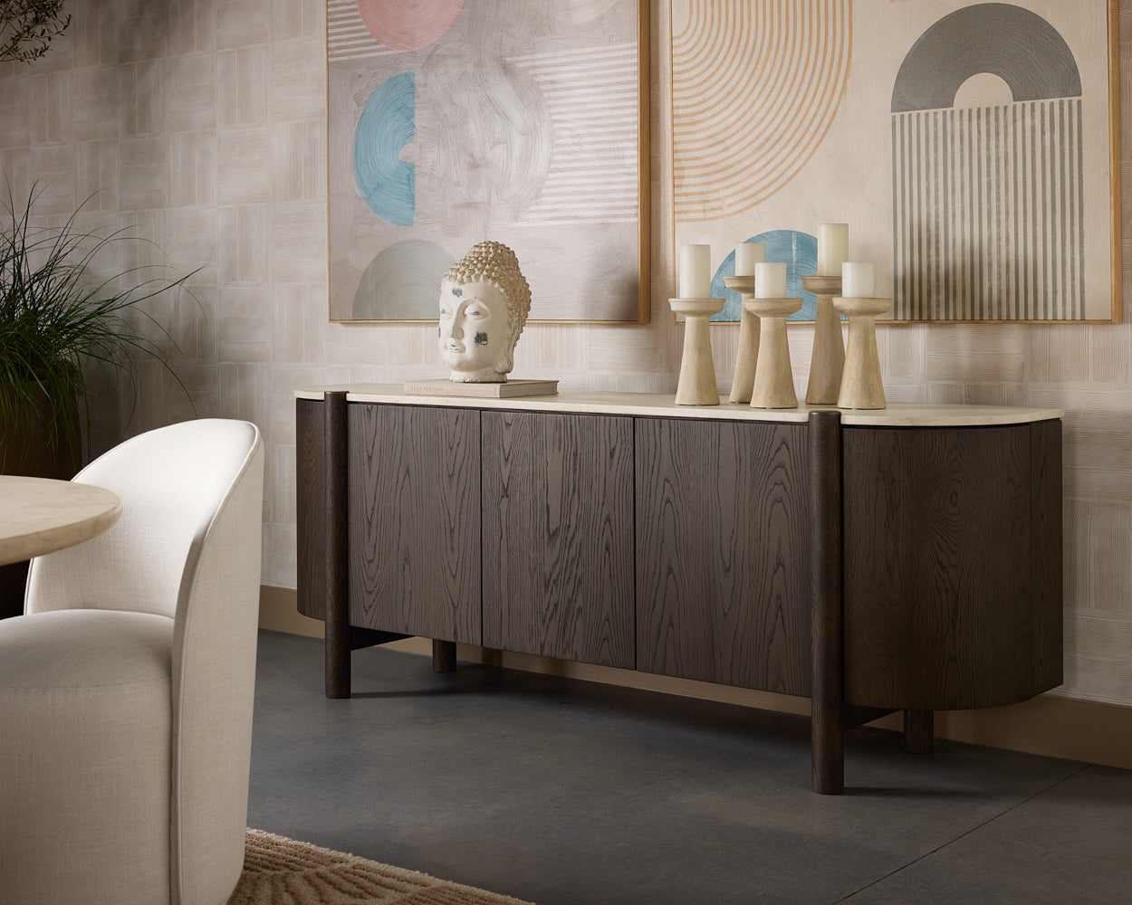 Banyan Sideboard - sleek sideboards for storage | Image 2 | InSTYLE Home & Rugs