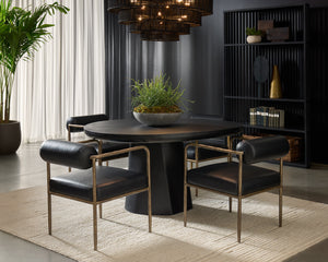 Ajani Dining Armchair - comfortable dining experience | Image 10 | InSTYLE Home & Rugs