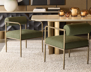 Ajani Dining Armchair - comfortable dining experience | Image 15 | InSTYLE Home & Rugs