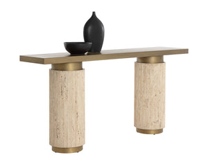 Ashva Console Table - slim tables for entryways | Image 5 | InSTYLE Home & Rugs