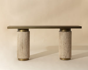 Ashva Console Table - slim tables for entryways | Image 3 | InSTYLE Home & Rugs
