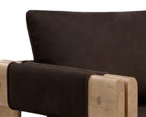 Carmichael Lounge Chair - perfect for casual unwinding | Image 16 | InSTYLE Home & Rugs