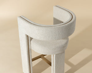 Adamina Counter Stool - perfect for modern counters | Image 10 | InSTYLE Home & Rugs