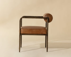 Ajani Dining Armchair - comfortable dining experience | Image 5 | InSTYLE Home & Rugs