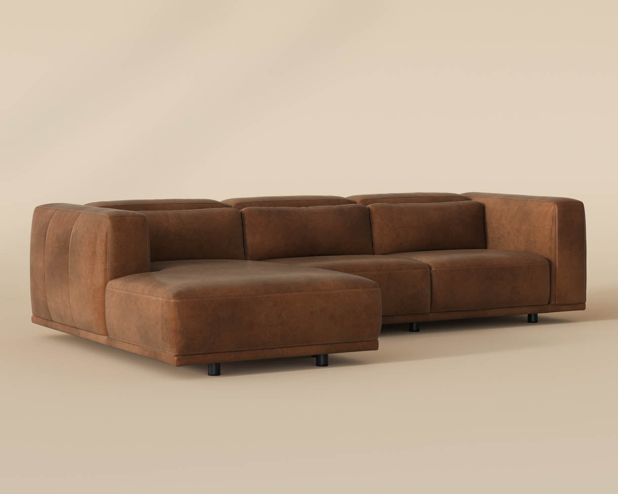Beau Sofa Chaise - comfortable chaise lounges for living rooms | Image 1 | InSTYLE Home & Rugs