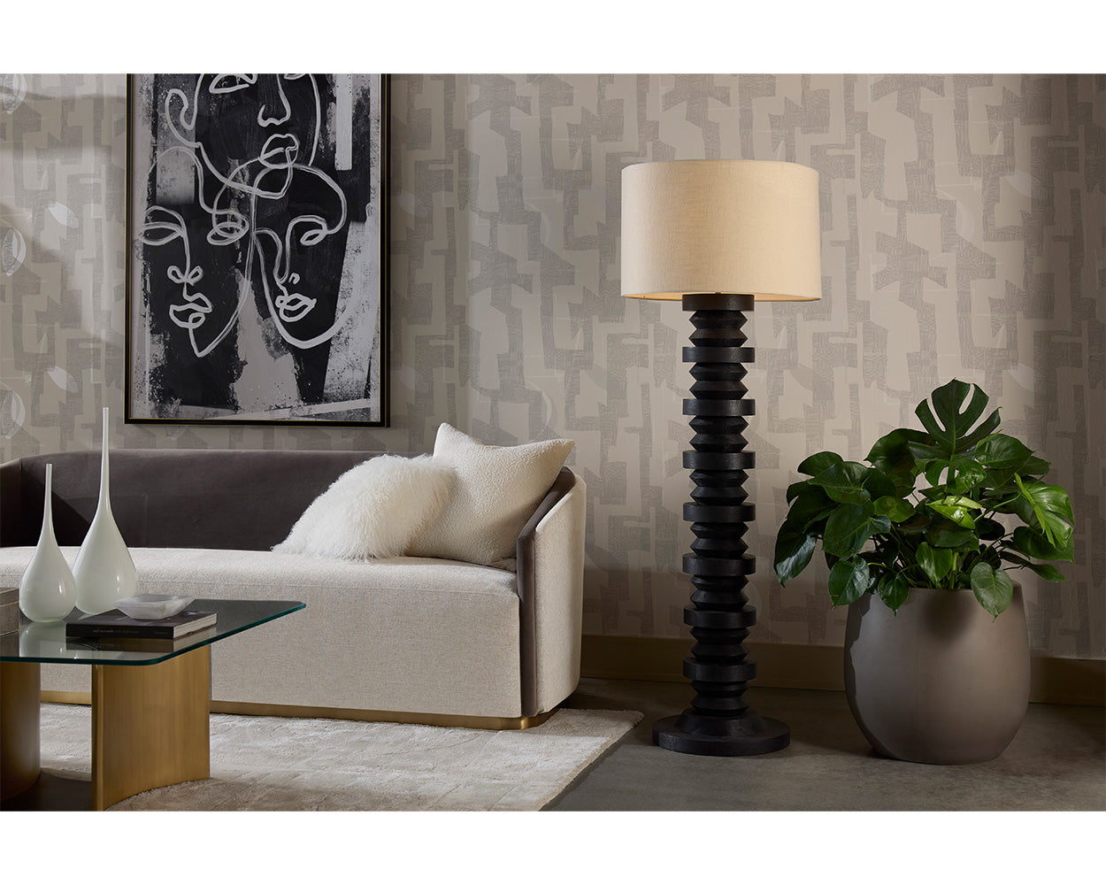 Capo Floor Lamp - elegant floor lamps for interiors | Image 2 | InSTYLE Home & Rugs