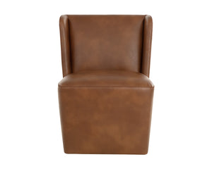 Amita Wheeled Dining Chair - elegant seating for dining areas | Image 25 | InSTYLE Home & Rugs