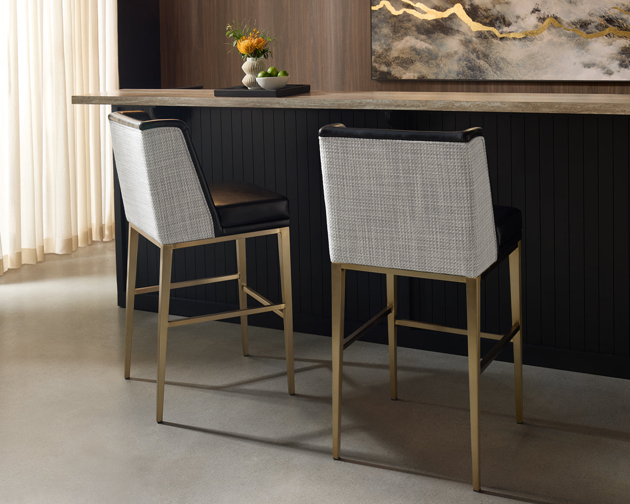 Joplin Barstool - comfortable stools for high tables | Image 2 | InSTYLE Home & Rugs