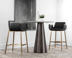 Lucano Barstool - trendy stools for bars and kitchens | Image 3 | InSTYLE Home & Rugs