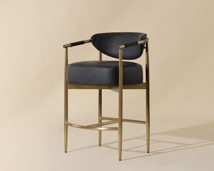 Heloise Counter Stool - perfect for modern counters | Image 2 | InSTYLE Home & Rugs