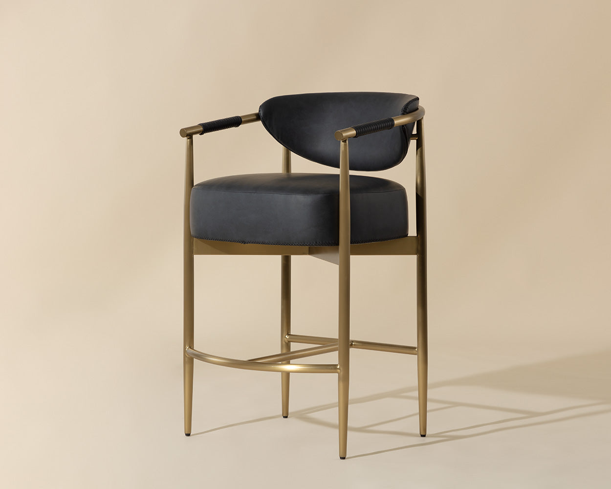 Heloise Counter Stool - ergonomic design for comfort | Image 1 | InSTYLE Home & Rugs