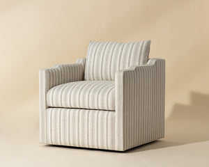 Roosevelt Swivel Lounge Chair - stylish lounge chairs for any room | Image 1 | InSTYLE Home & Rugs