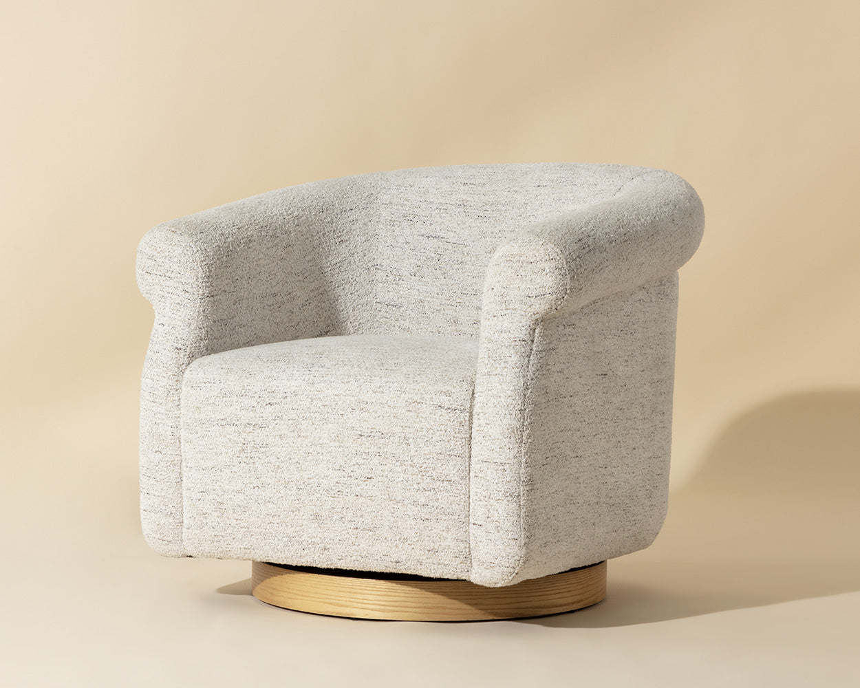 Libby Swivel Lounge Chair - stylish lounge chairs for any room | Image 1 | InSTYLE Home & Rugs