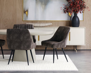 Chardon Dining Chair - elegant seating for dining areas | Image 3 | InSTYLE Home & Rugs