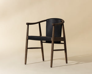 Aran Dining Armchair - elegant seating for dining areas | Image 1 | InSTYLE Home & Rugs